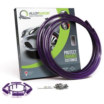 Set of 4 Wheel Protectors - Purple
