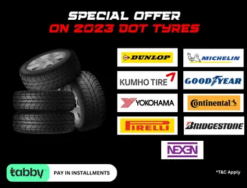 Special offers on 2023 tyres online in Dubai at AutoStudio
