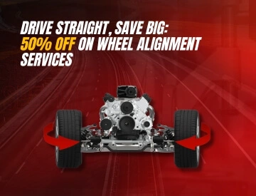 Best offer on car wheel alignment service in Dubai